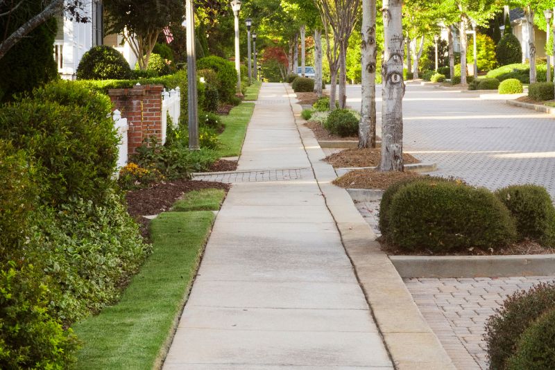 concrete sidewalk