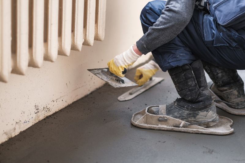 smothening concrete