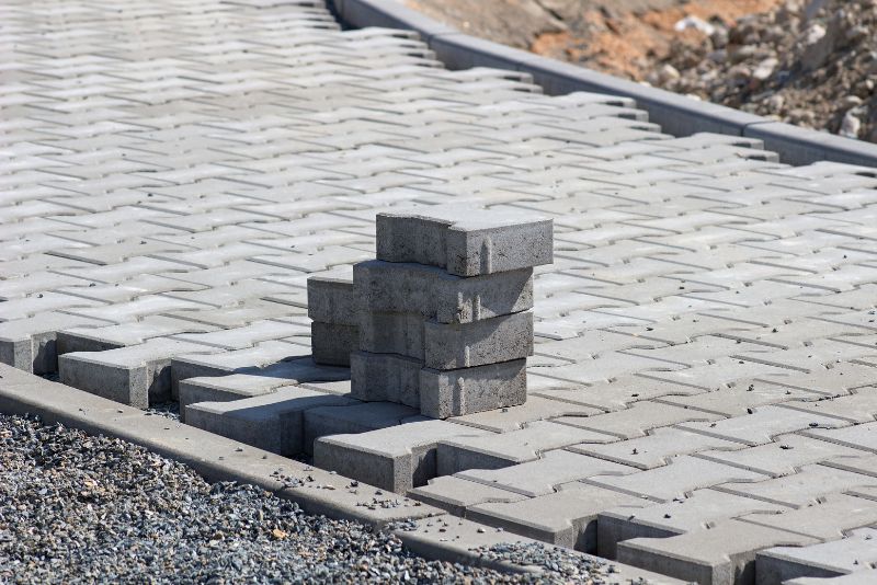 concrete paving