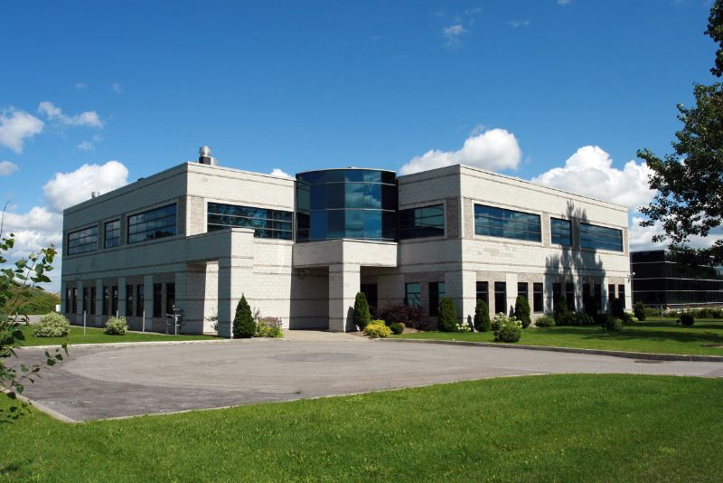 Commercial building constructed with engineered concrete to Australian Standards