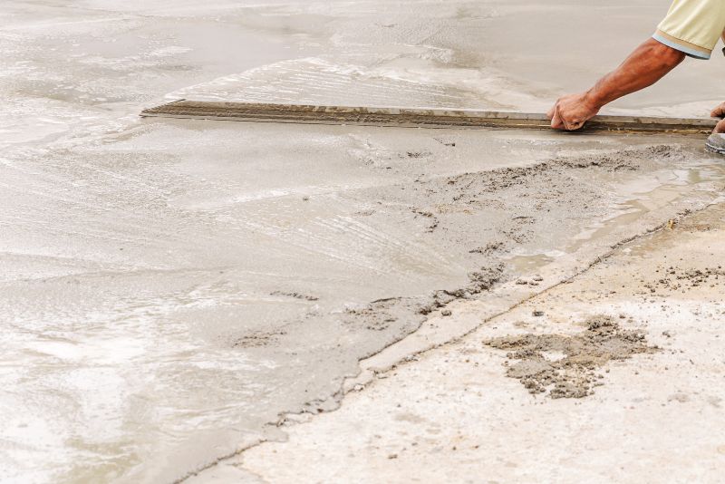 concrete slab smoothing