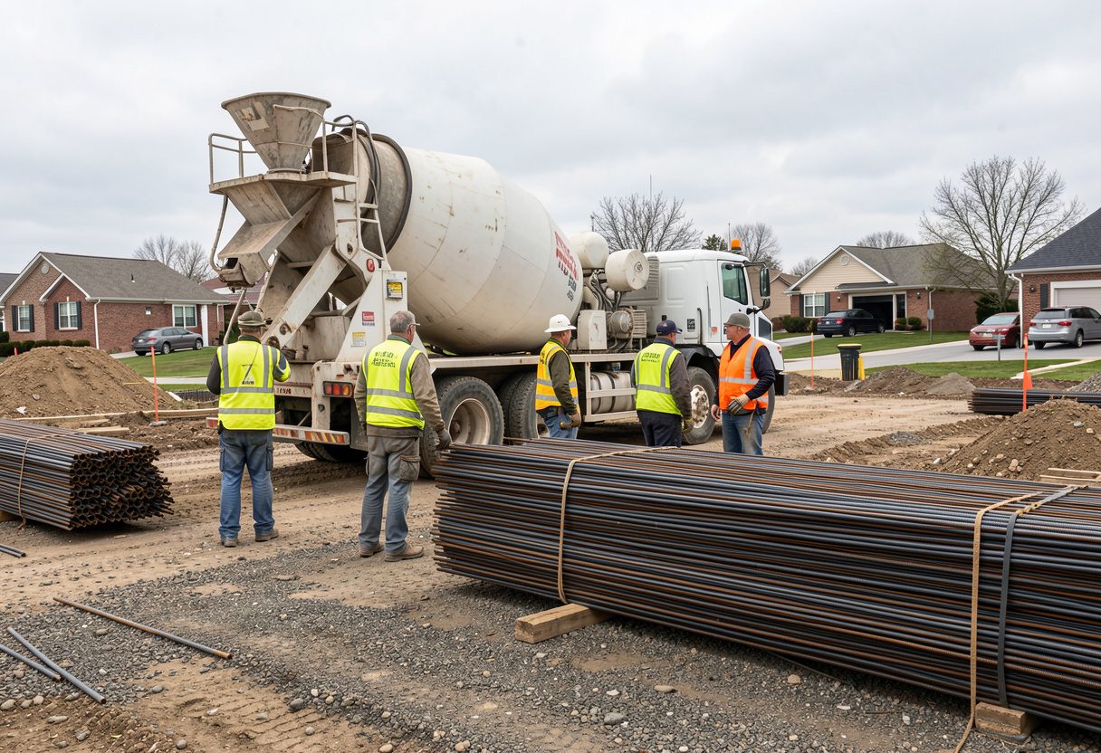 Concrete delivery
